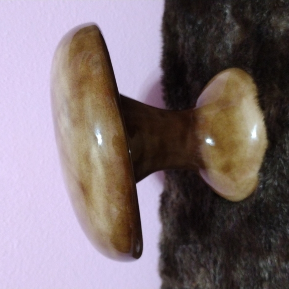 Large Vintage Ceramic Handmade Mushroom - Picture 6 of 9